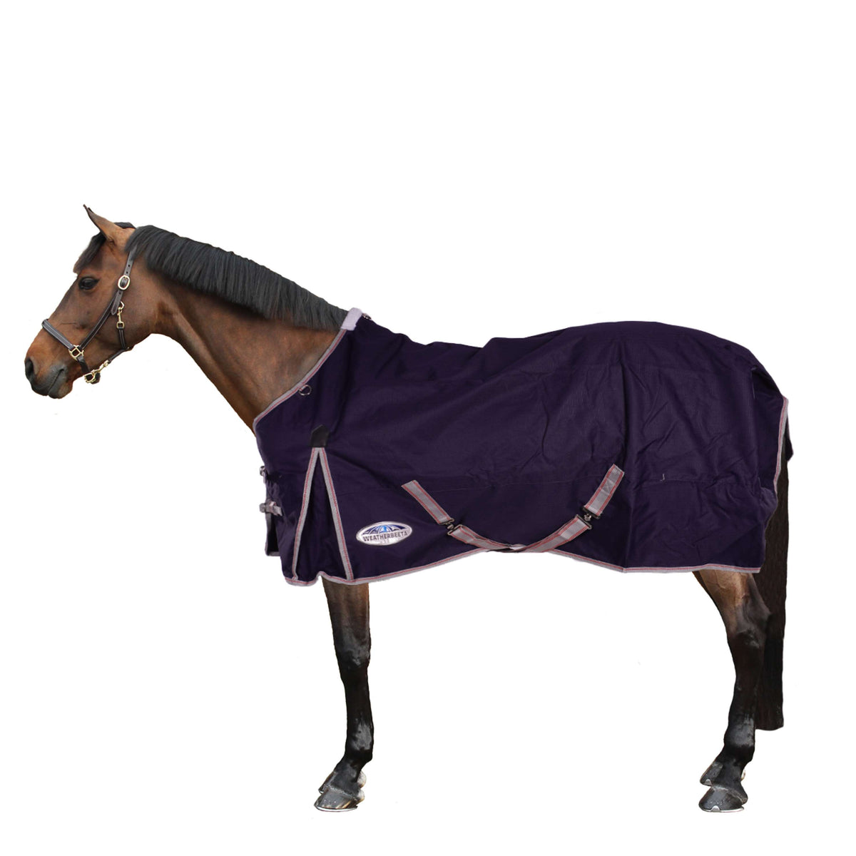 Weatherbeeta Lite Turnout Rug Comfitec Essential 0g Navy/Silver/Red