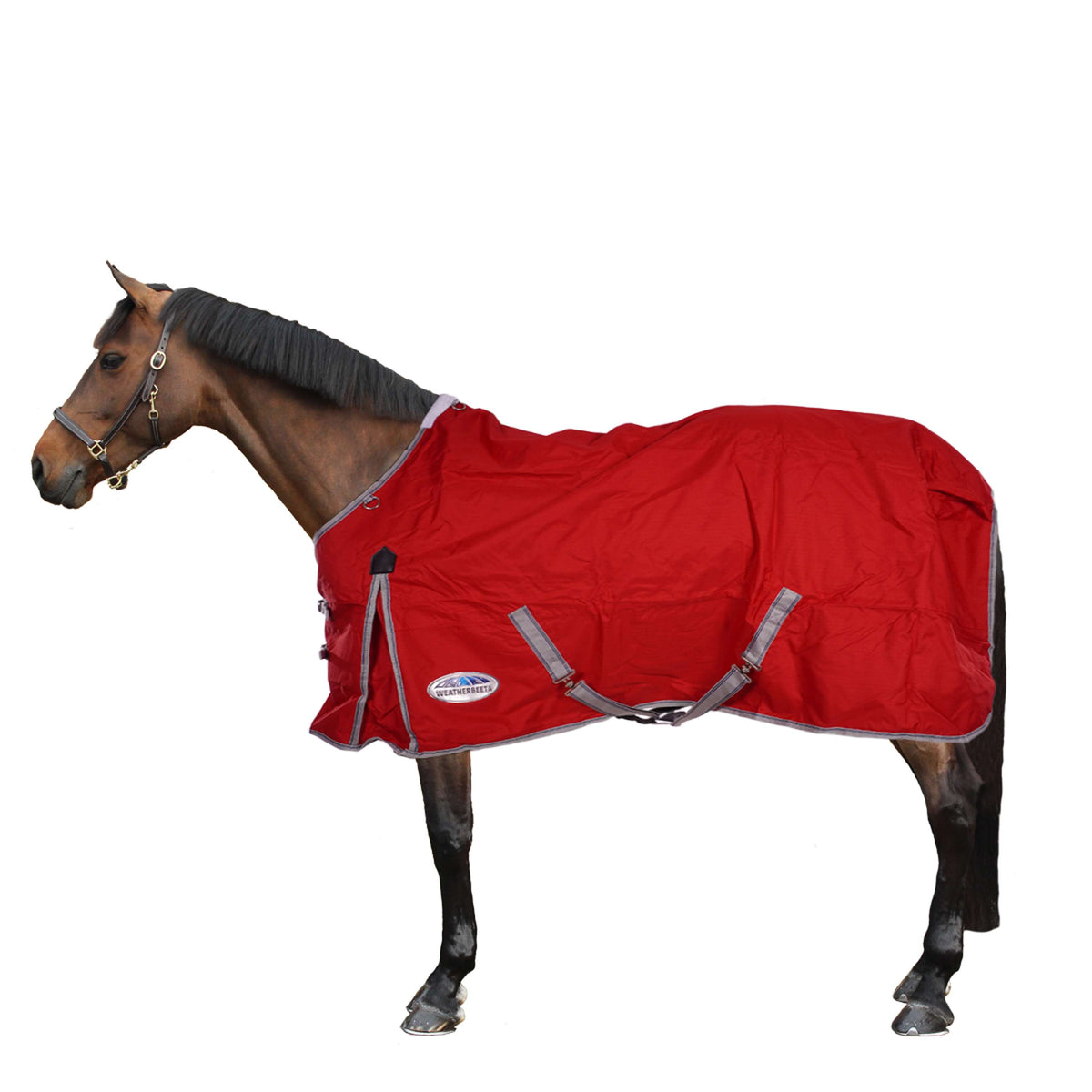 Weatherbeeta Medium Turnout Rug Comfitec Classic Support Cou 220g Red/Silver/Navy