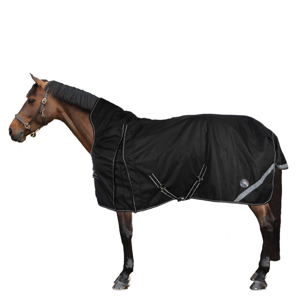 HKM Couverture à Col Haut Innsbruck 200g Noir