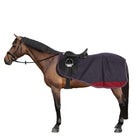 EQUITHÈME Couvre-reins Tyrex 1200D Polar Fleece Marine/Bordeaux
