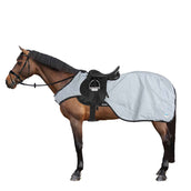 Weatherbeeta Couvre-reins Reflective Wrap Around Argent/Noir