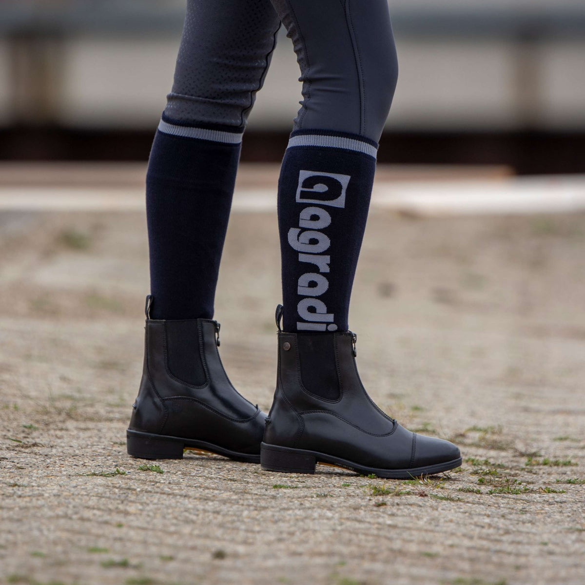 Agradi Horse Chaussettes Moon Indigo