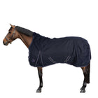 HKM Couverture d'Hiver Starter 600D Highneck avec Polarfleece 0g Bleu Foncé