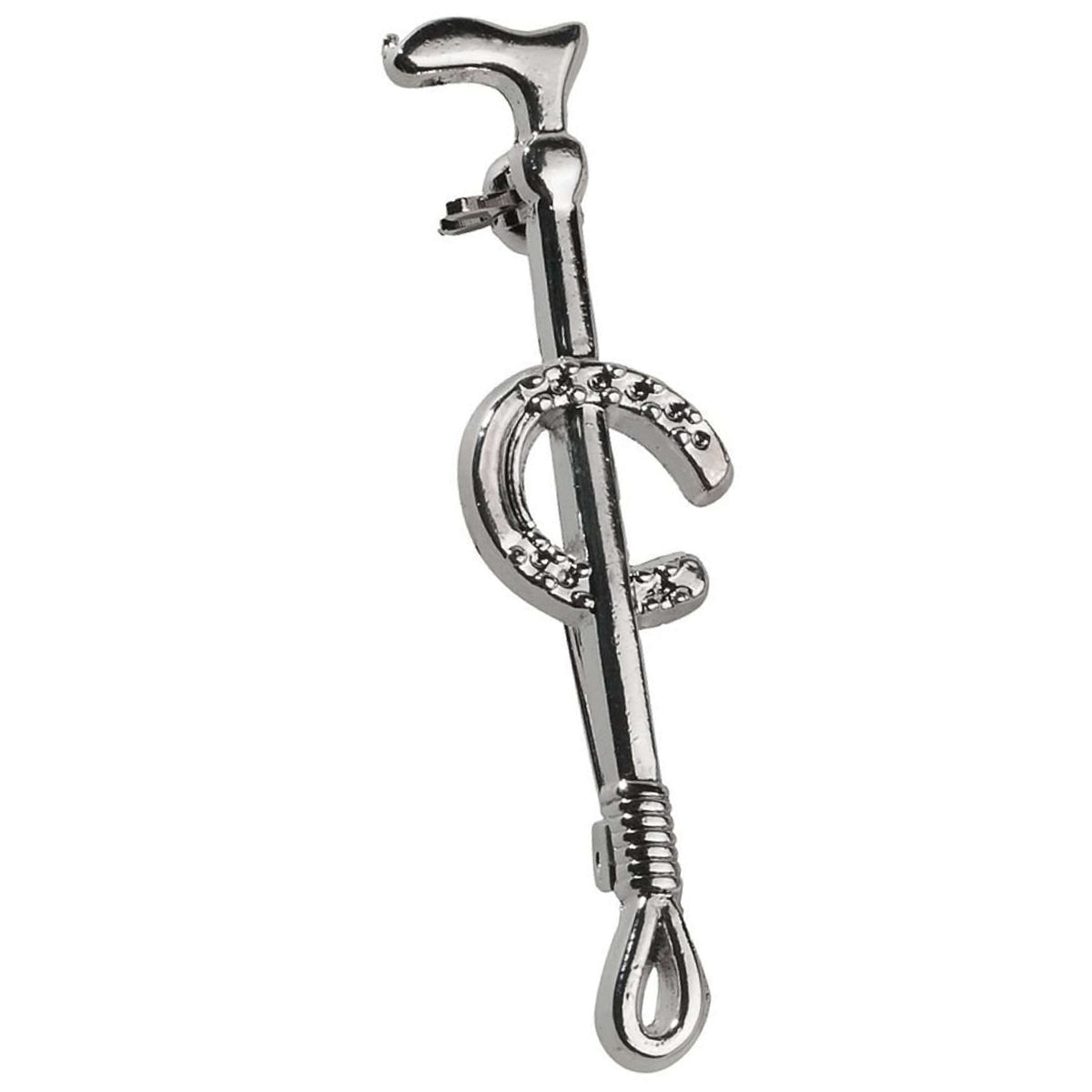 EQUITHÈME Epingle à Plastron Fer à Cheval Argent