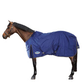 Weatherbeeta Couverture d'Hiver Comfitec Ultra Tough II Detach-A-Neck Medium 1680D 100g Bleu/Charcoal/Blanc