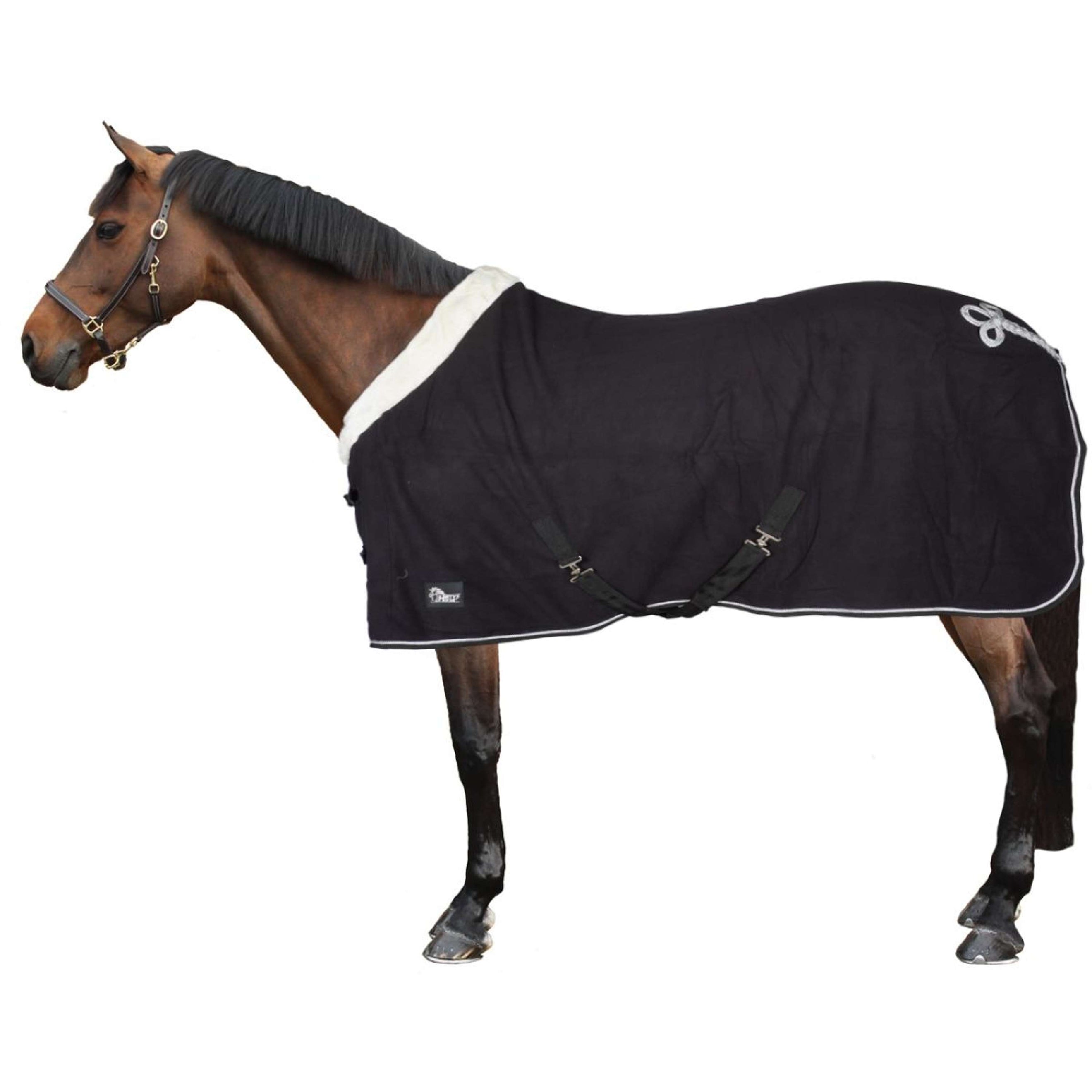 Harry's Horse Couverture Polaire Champion Noir