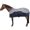 HKM Couverture Anti-Mouches Rain Bleu Foncé/Gris