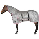 HKM Couverture Anti-Mouches avec Couvre-cou Gris
