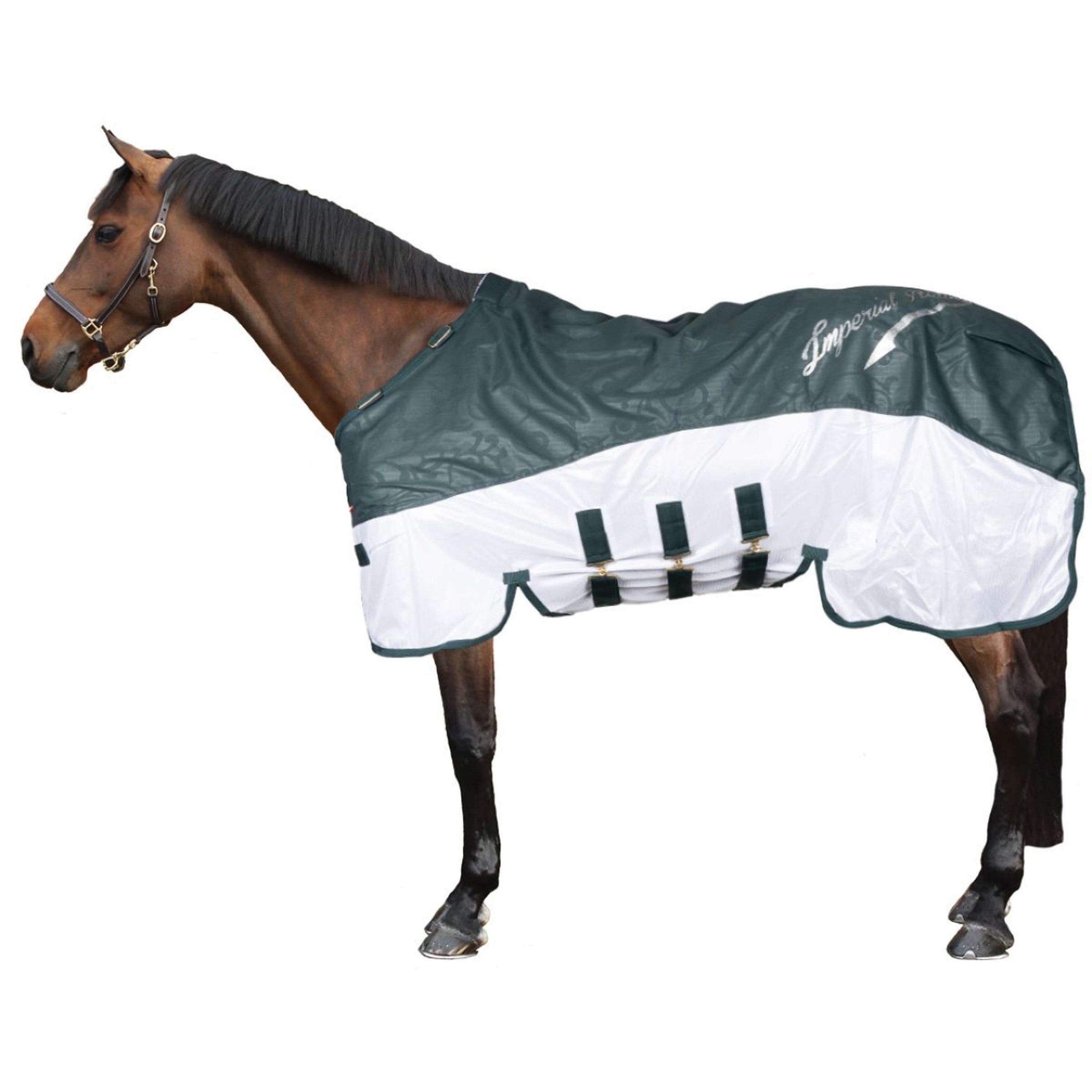 Imperial Riding Moustiquaire et Couverture de Protection Contre la Pluie IRHSuper-Dry Forest Green