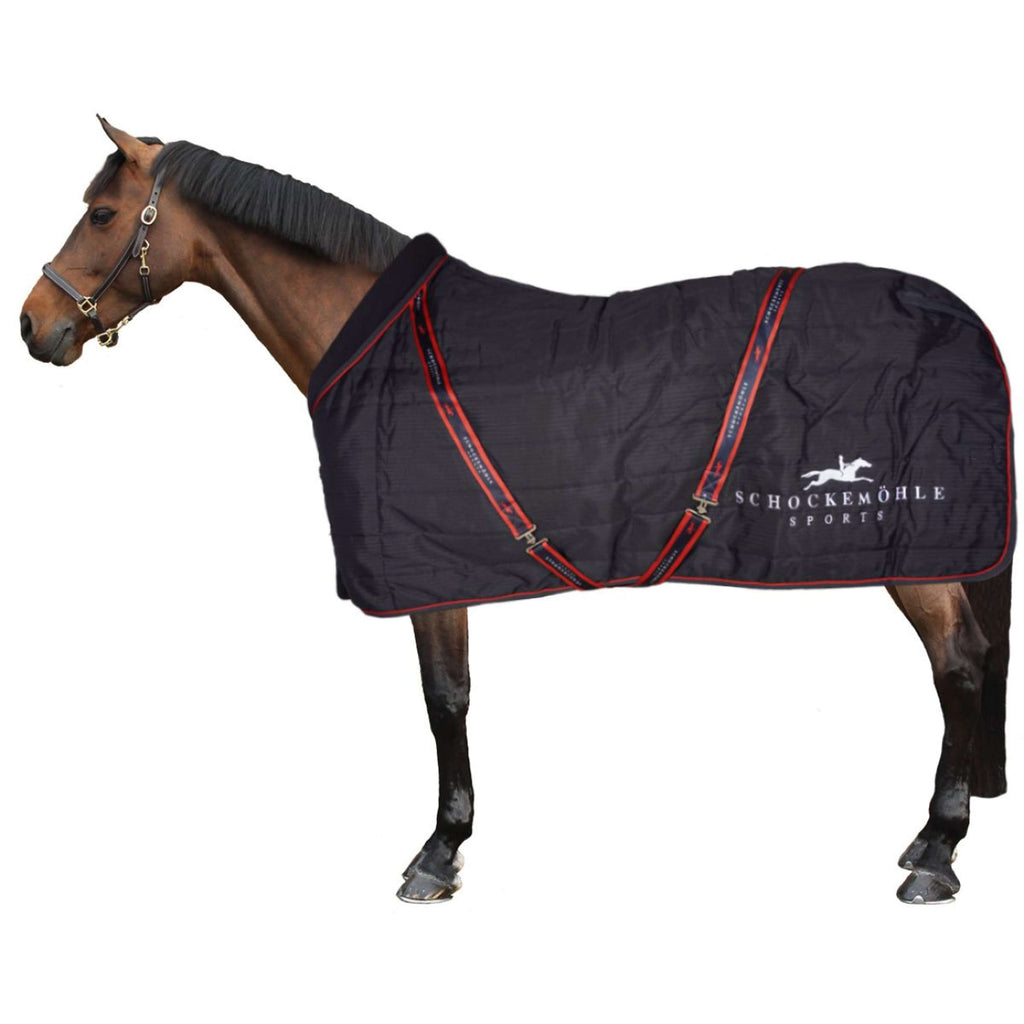 Schockemöhle Couverture d'Hiver New Alltime 400g Marin foncé