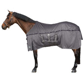 Harry's Horse Couverture Anti-Mouches Mesh Pro Belly Gris