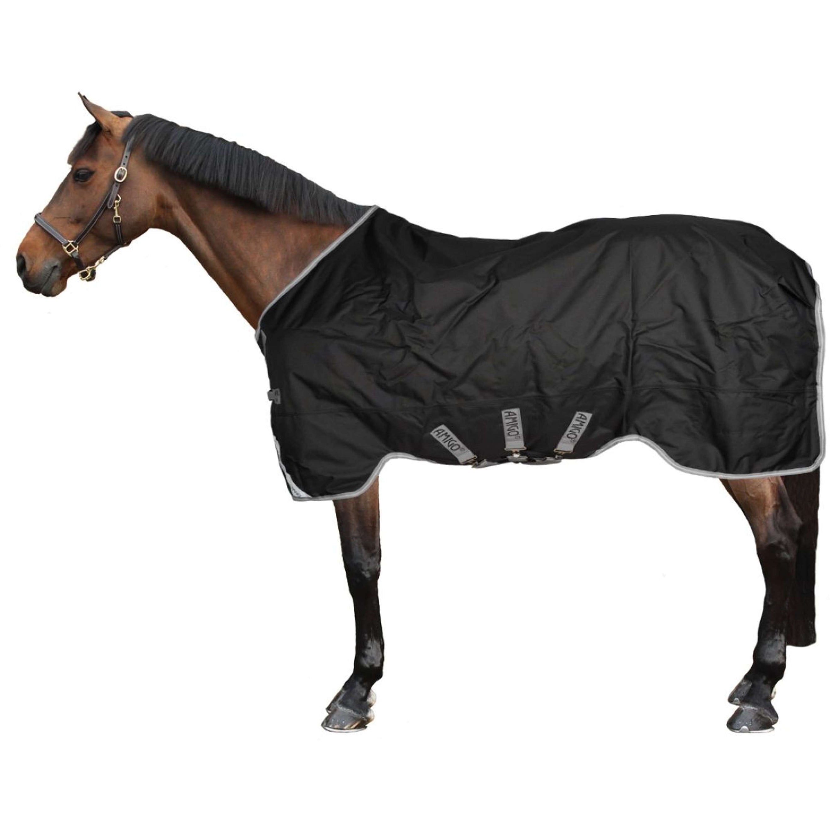 Amigo Couverture Turnout Bravo 100g Black/Titanium Grey Amigo Couverture Turnout Bravo 100g Black/Titanium Grey