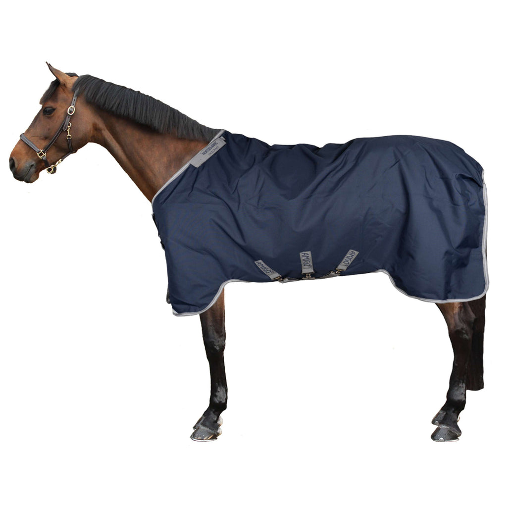 Amigo Turnout Rug FieldSafe Plus 1200D 250g Navy/Titanium Grey/Silver