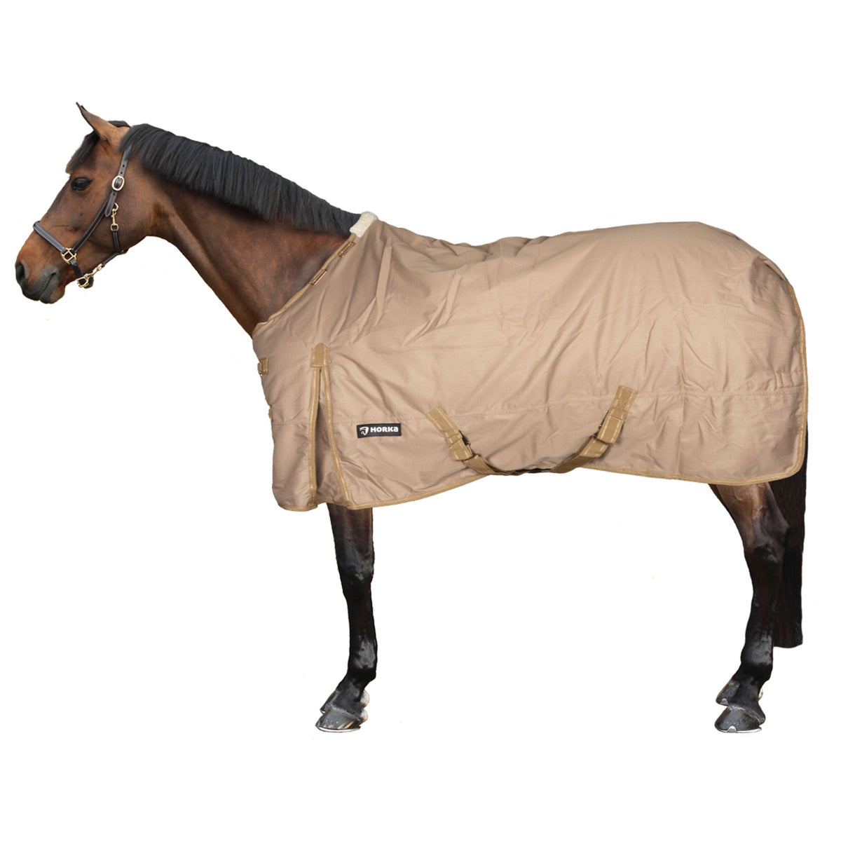 HORKA Couverture d'Extérieur Dime 600D 200g Mocca