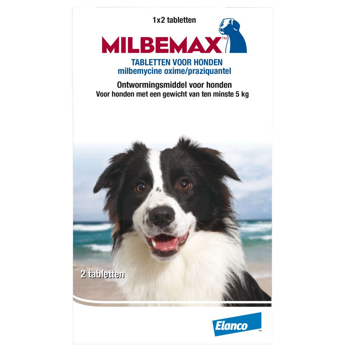 Milbemax Comprimé Vermifuge Chien Grand 2 Comprimés