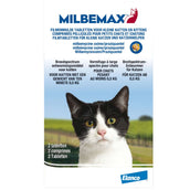 Milbemax Comprimés Vermifuges Chaton/Chat Petit 0,5-2kg 2 Pièces