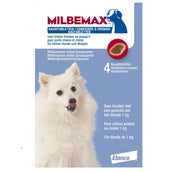 Milbemax Comprimé à Mâcher Savoureux Petit Chien/Puppy 4 Comprimés