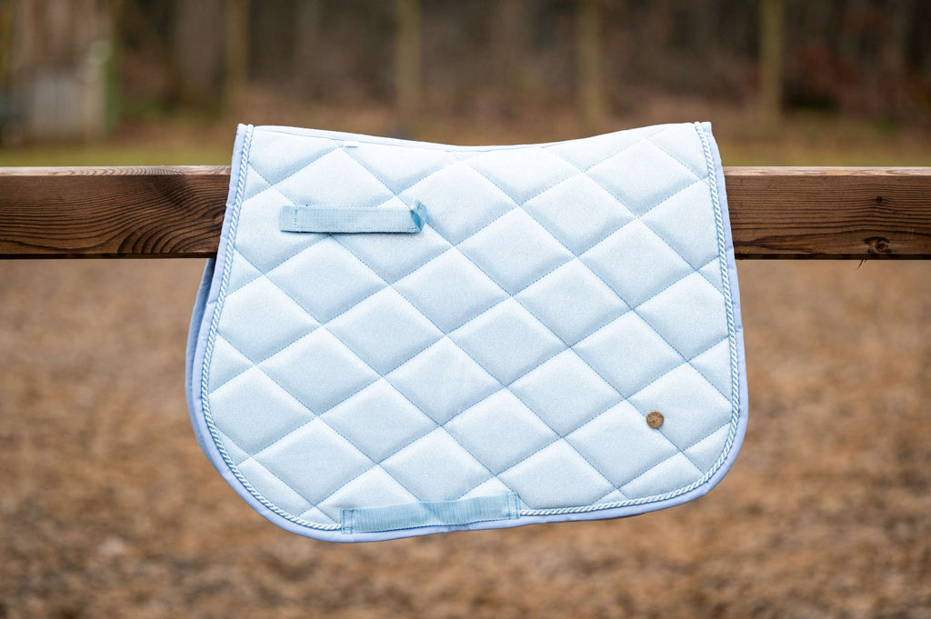 HB Tapis de Selle Spring Polyvalent Bleu clair