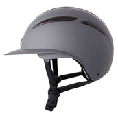 Imperial Riding Bombe IRHOlania Deluxe Big Visor Gris
