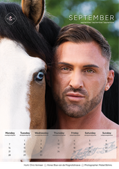 Horse and Hunk Calendrier 2026