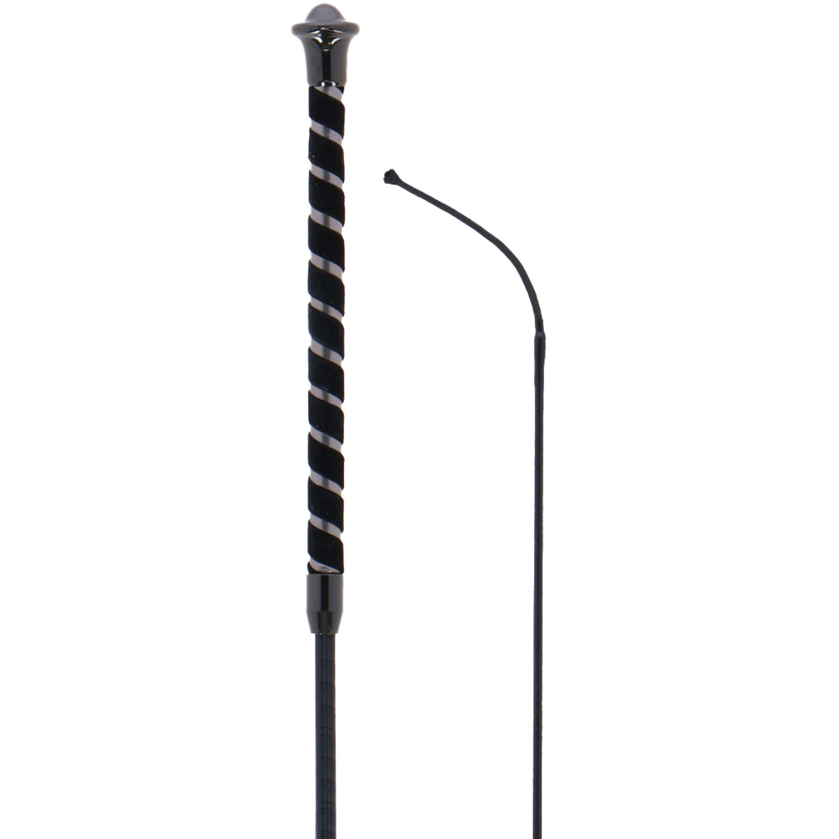 Harry's Horse Cravache de Dressage 23cm Poignée Suede Noir