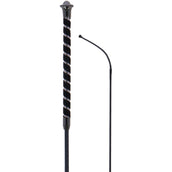 Harry's Horse Cravache de Dressage 23cm Poignée Suede Noir