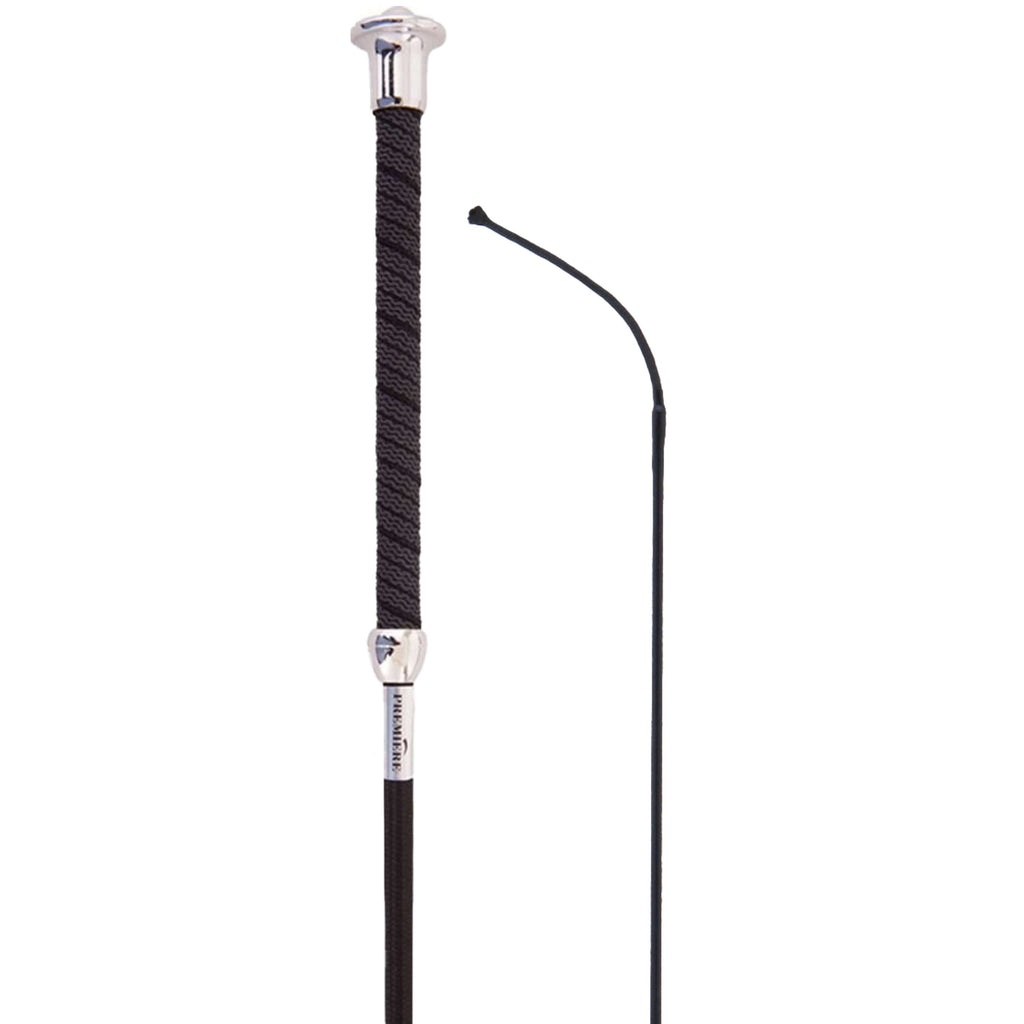 Premiere Cravache de Dressage Gemini Antidérapant Noir