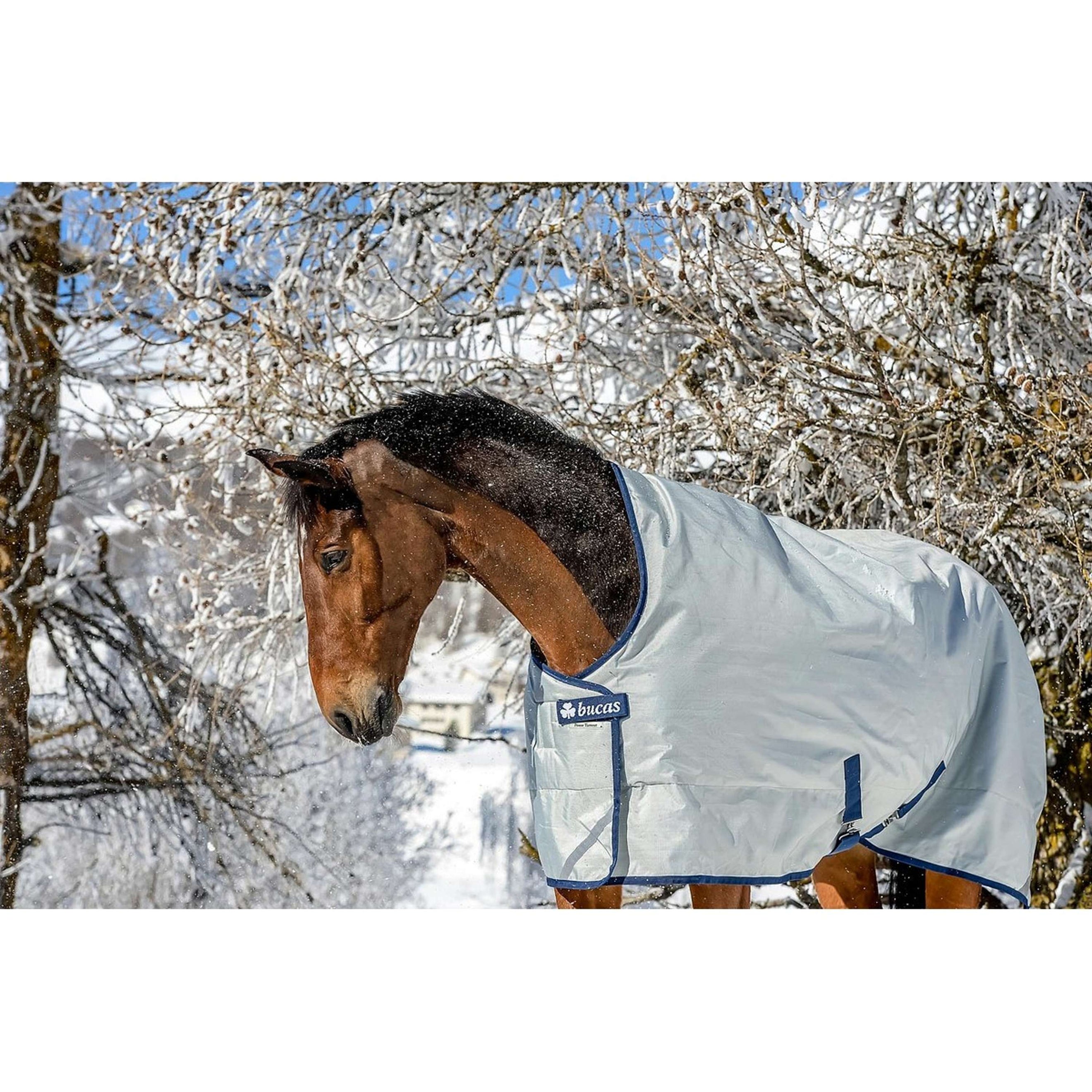 Bucas Power Turnout Extra High Neck 300g Argent Bucas Power Turnout Extra High Neck 300g Argent