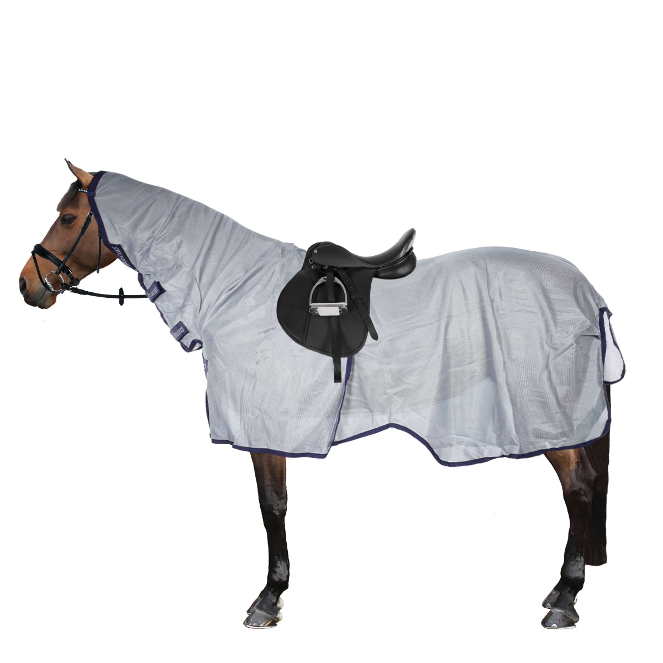 Bucas Buzz-Off Riding Bleu Bucas Buzz-Off Riding Bleu