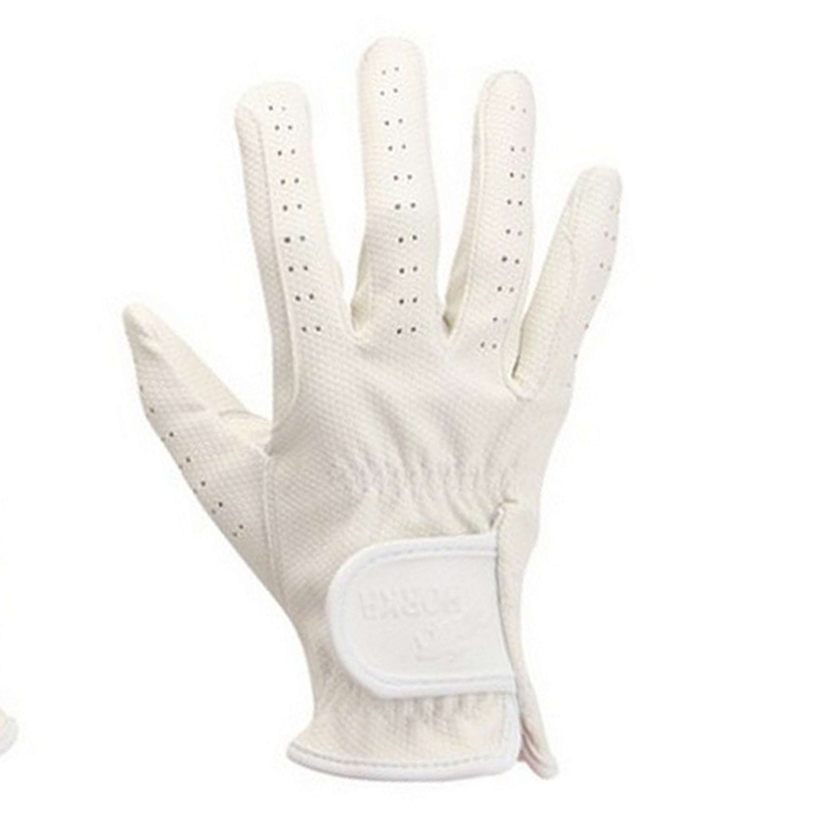 Horka Gants d'Équitation Serino Blanc