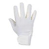 HORKA Gants d'Équitation Katoen/Serino Enfants Blanc