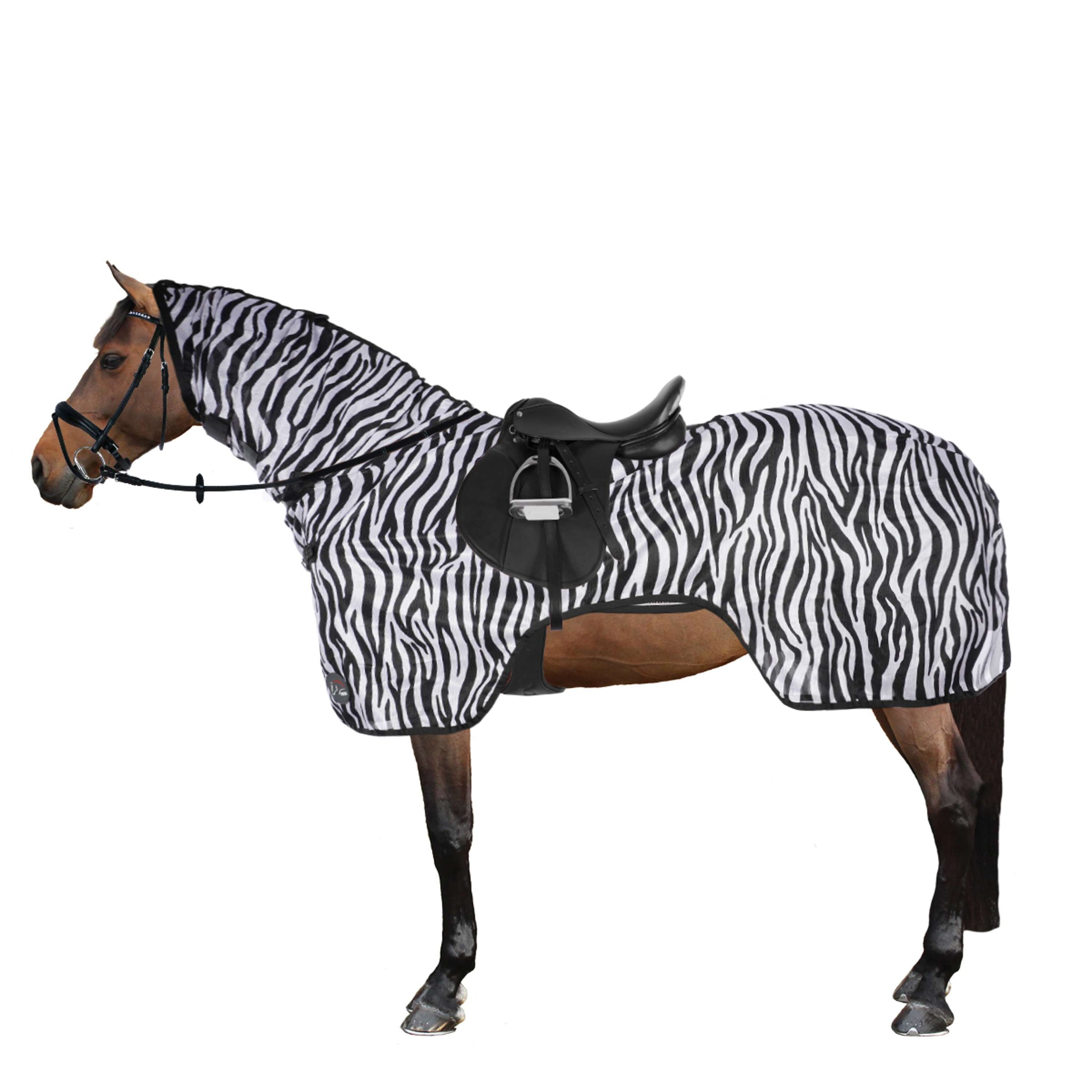HKM Couvre-reins Mouche Zebra HKM Couvre-reins Mouche Zebra