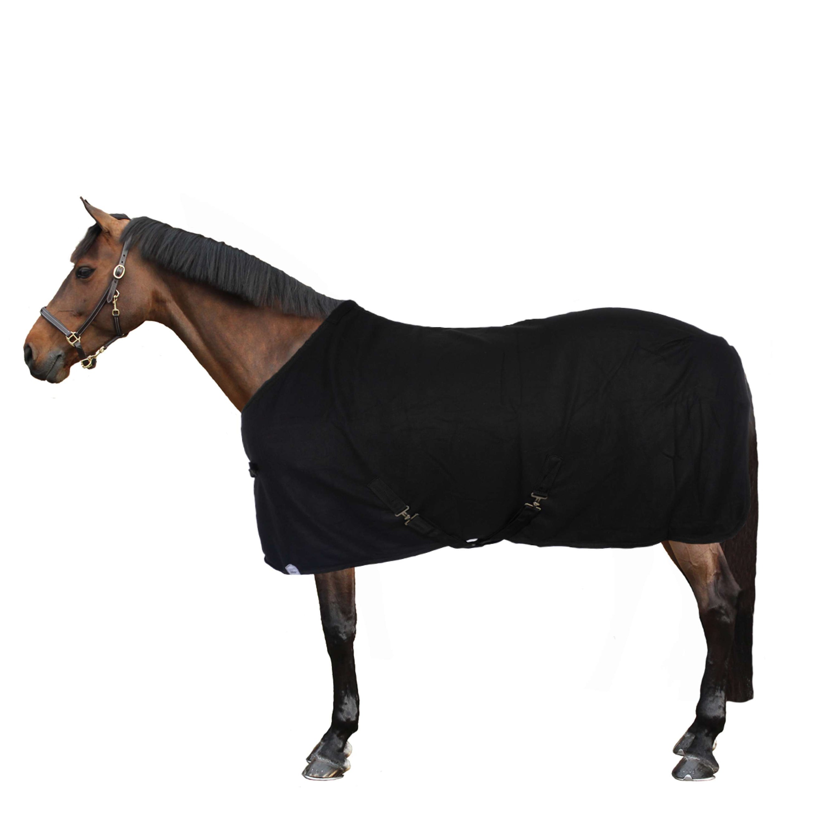 Harry's Horse Couverture Polaire Colours Noir