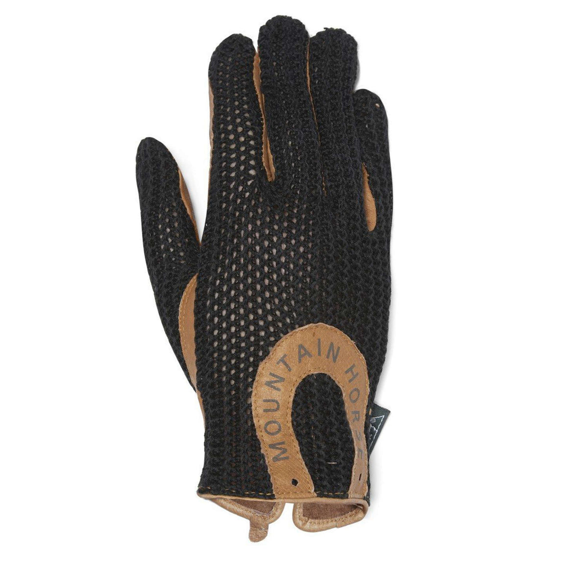 Mountain Horse Gants d'Équitation Corchet II Junior Noir