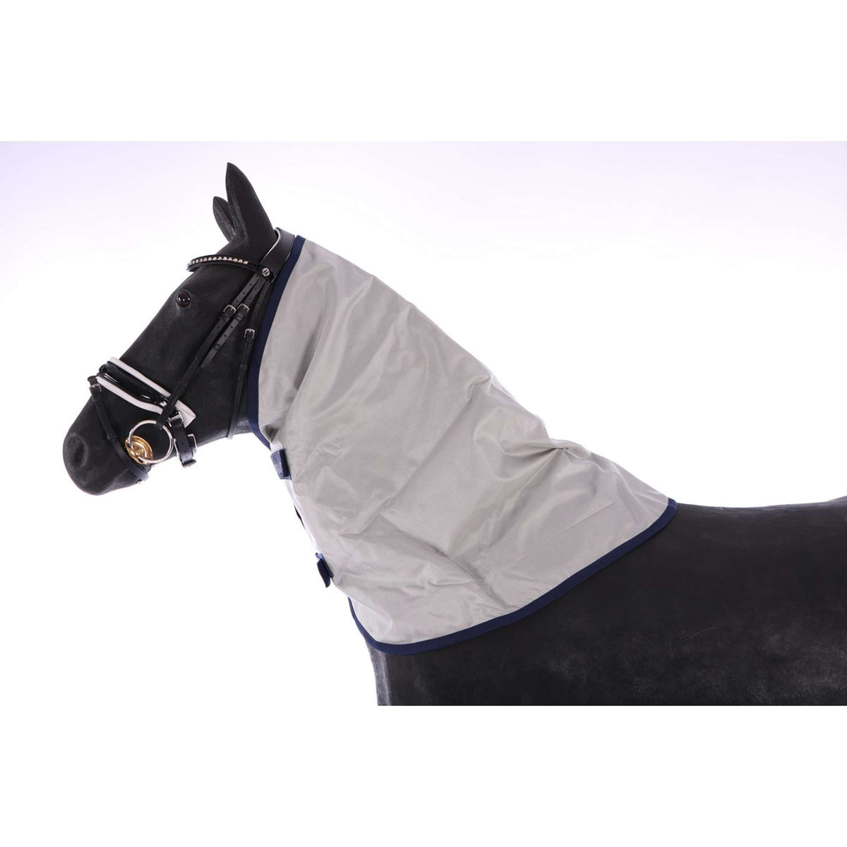 Bucas Couvre-Cou Power Turnout Combi Neck Argent