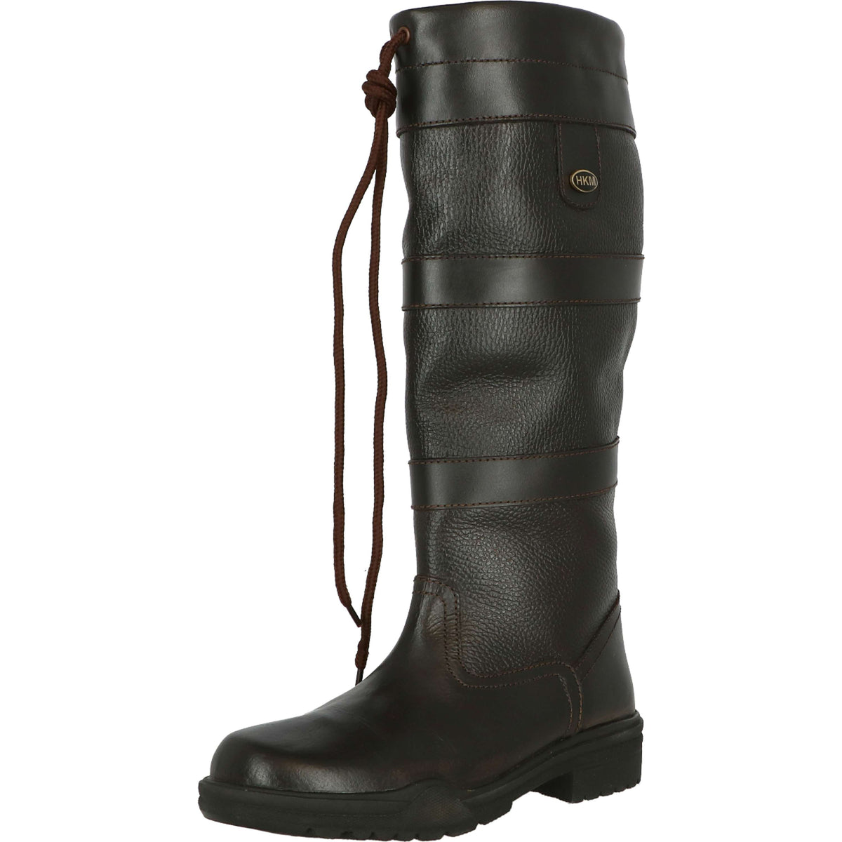 HKM Bottes d'Extérieur Belmond Membrane Doublure Teddy Marron foncé