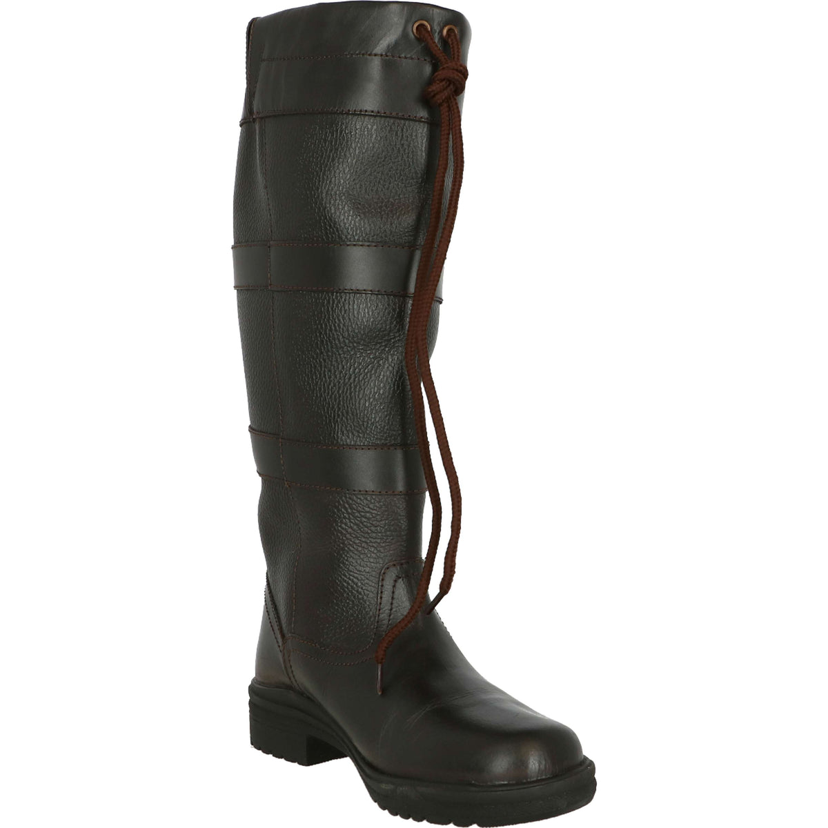 HKM Bottes d'Extérieur Belmond Membrane Doublure Teddy Marron foncé