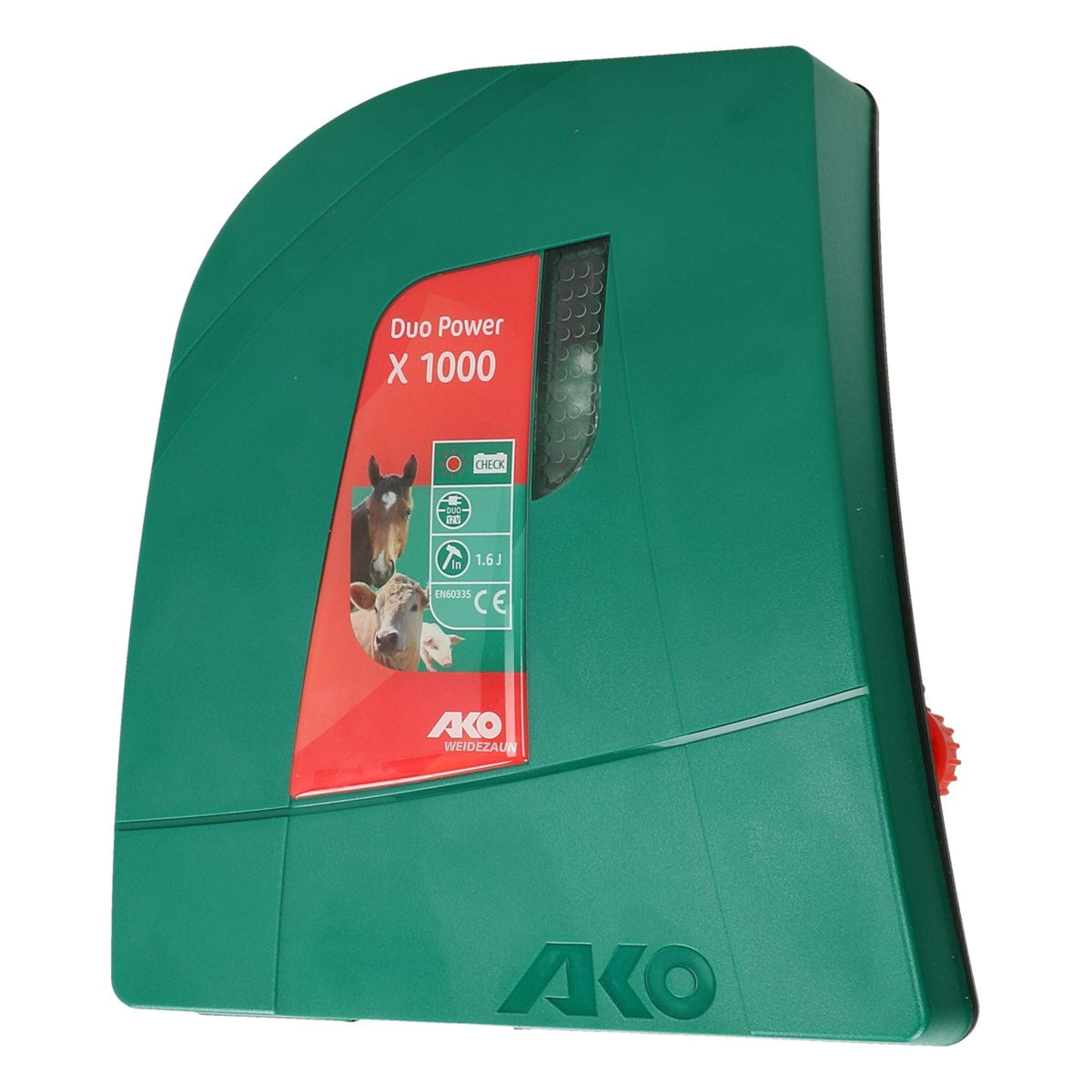 Ako Électrificateur Duo Power X1000 1,0 Joule Vert