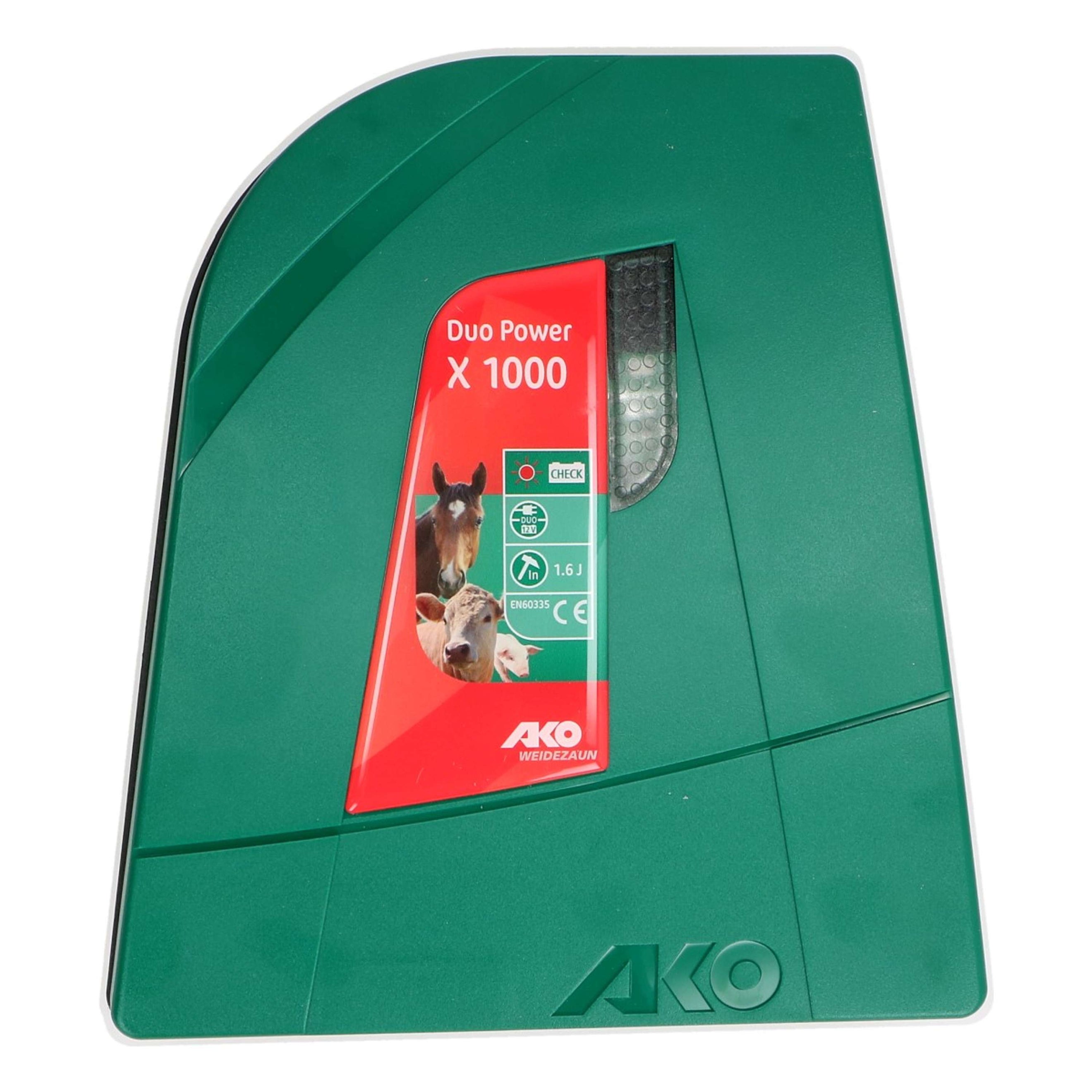 Ako Électrificateur Duo Power X1000 1,0 Joule Vert