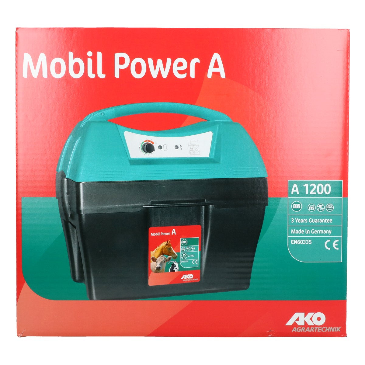 Ako Électrificateur Mobiel Power A1200 1,4 Joule