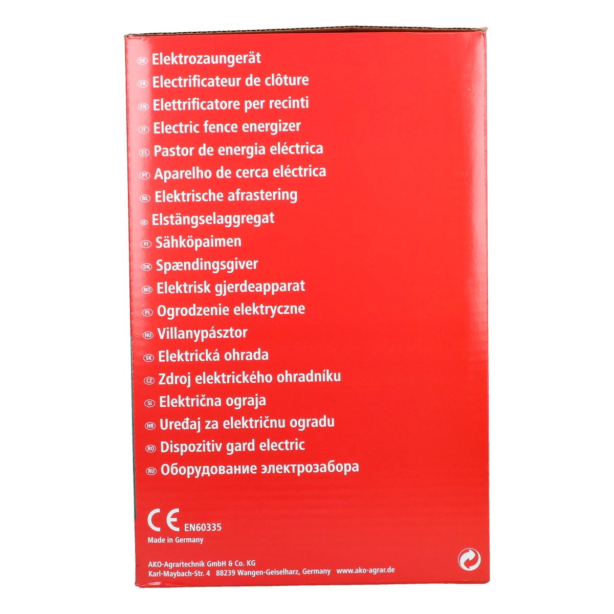 Ako Électrificateur Mobiel Power A1200 1,4 Joule