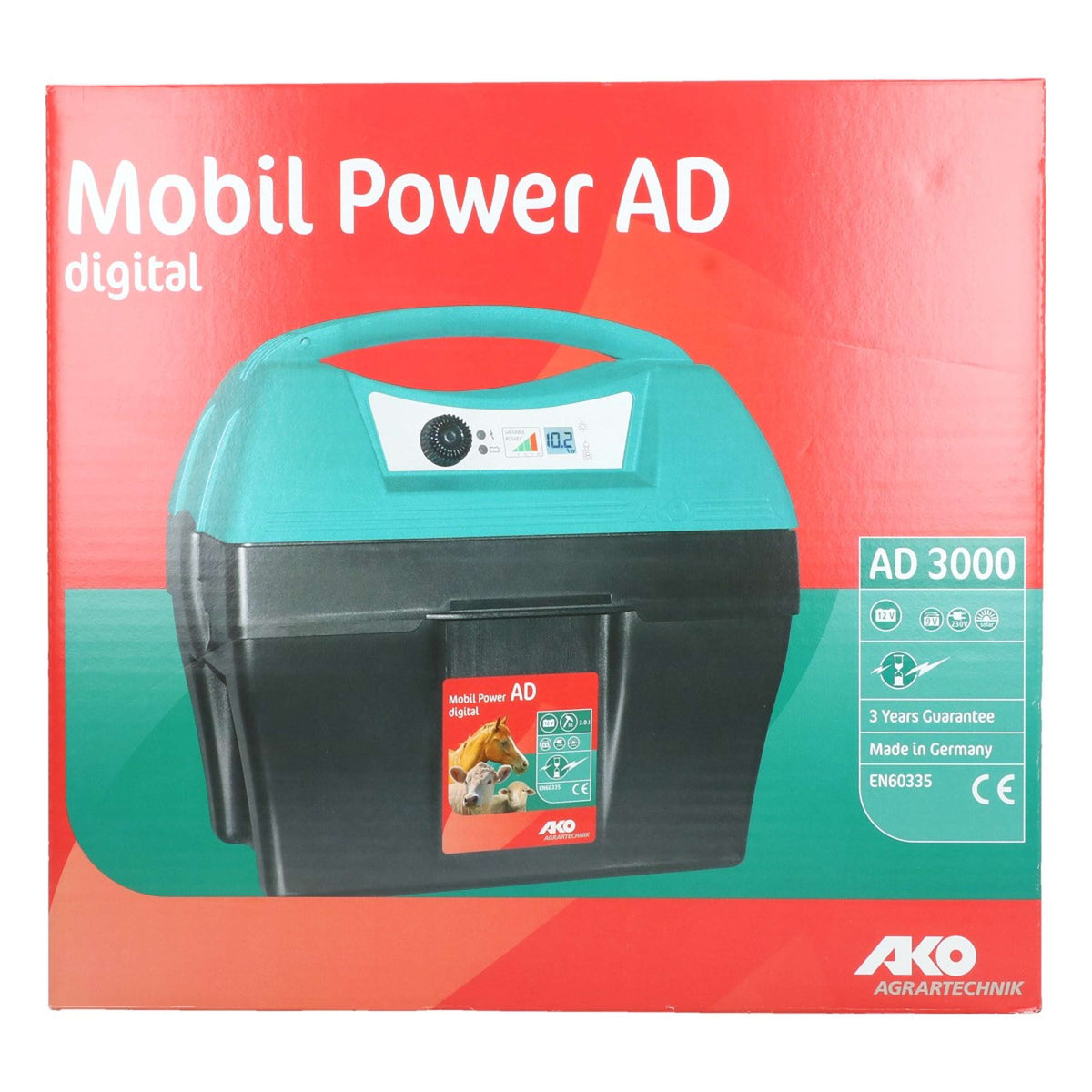 Ako Électrificateur Mobil Power AD3000 3,0 Joule