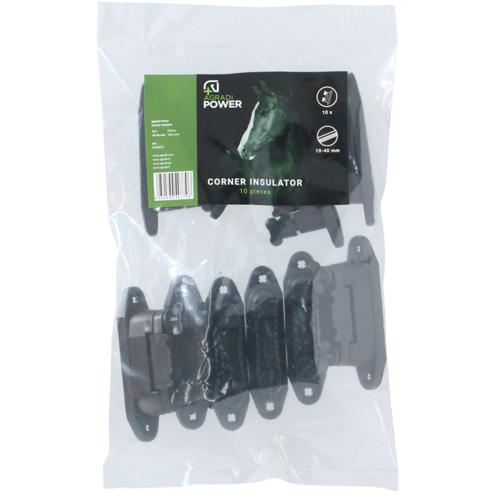 Agradi Power Pince Profi isolateur (d'angle) Noir 10 Pièces