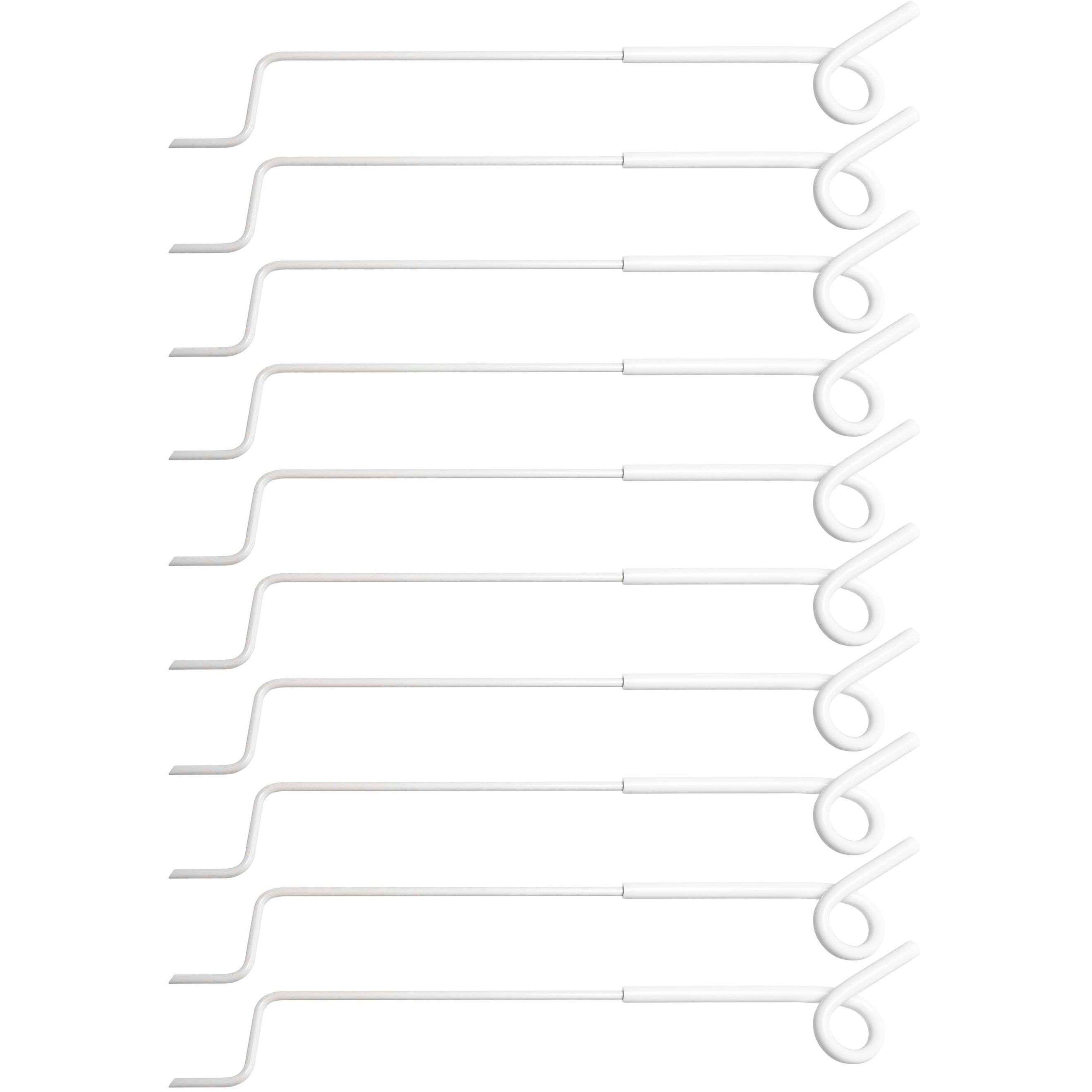 Ako Isolateur à Distance Boucle 10 Pièces Blanc Ako Isolateur à Distance Boucle 10 Pièces Blanc