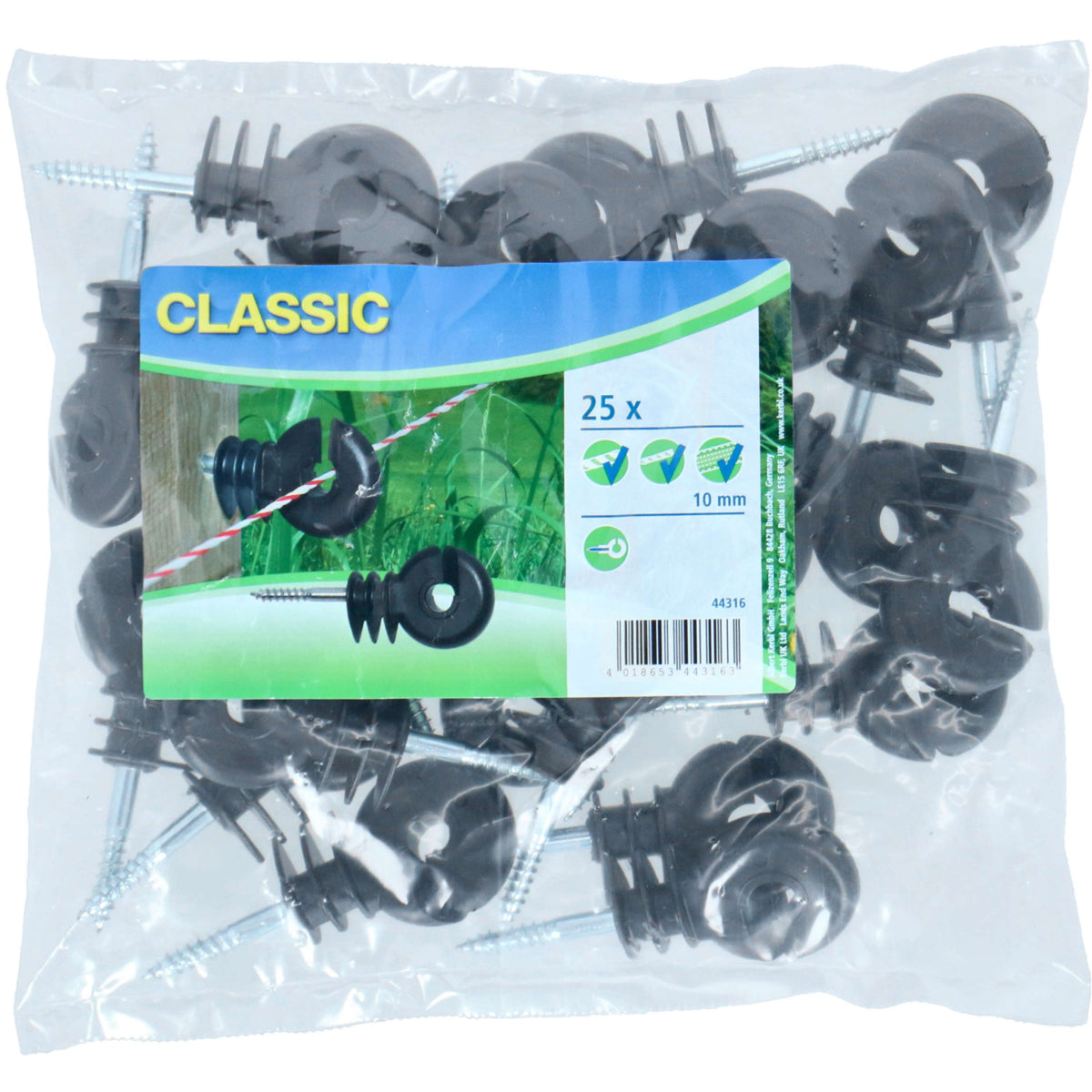 Ako Ringiso. Sans noyau de fer 25 Pièces Noir