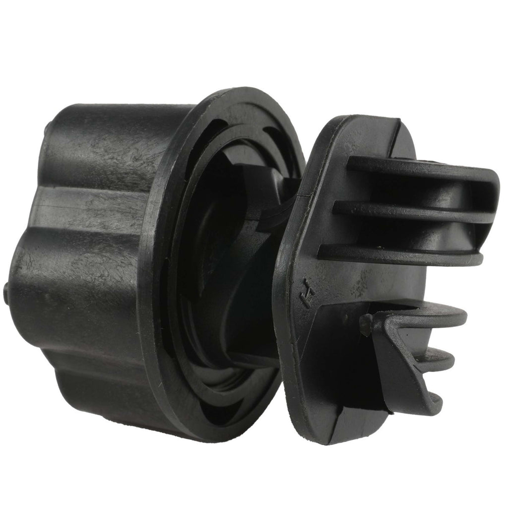 Ako Isolateur à Vis Filet-Corde 10 Pièces Noir/Rouge