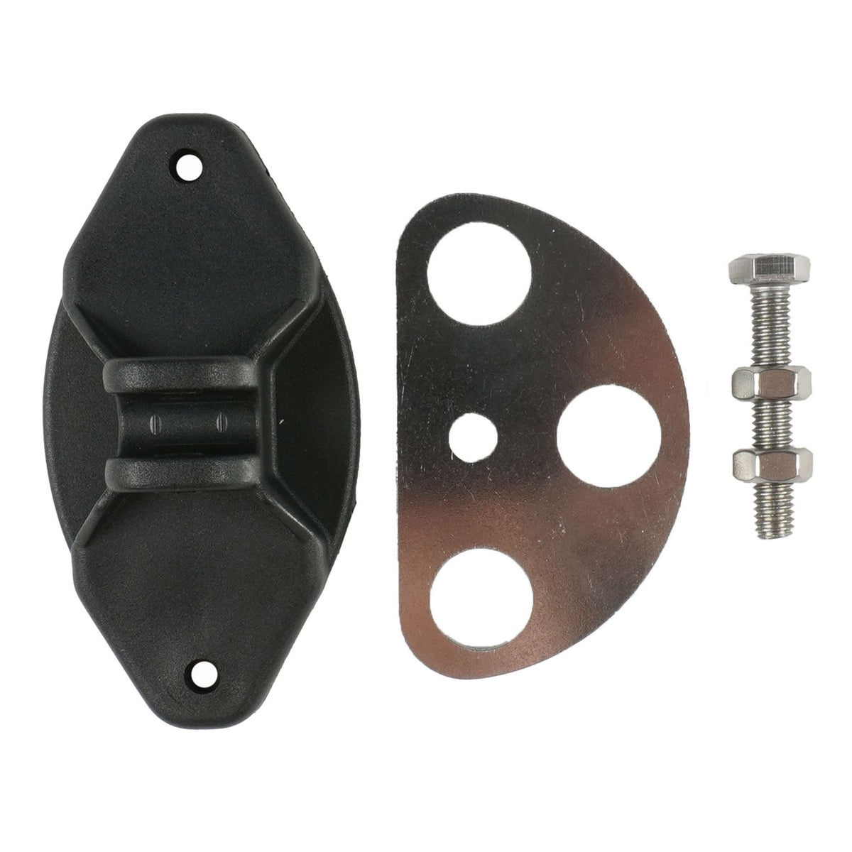 Ako Set d'Isolateurs Double Ancrage Vario Acier inoxydable 2 Jeux