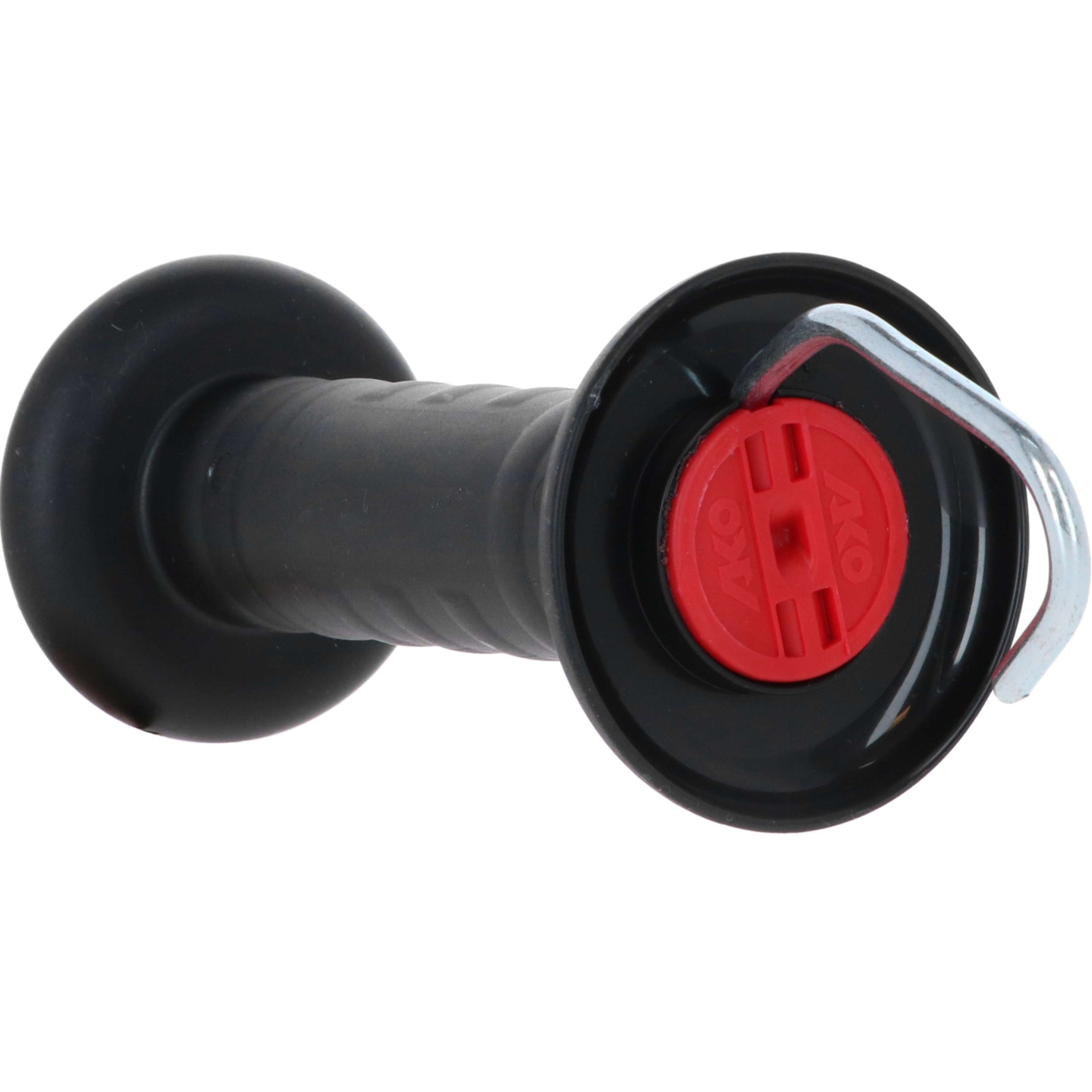 Ako Poignée de Portail Filet/Corde avec Crochet Ouvert Noir Ako Poignée de Portail Filet/Corde avec Crochet Ouvert Noir