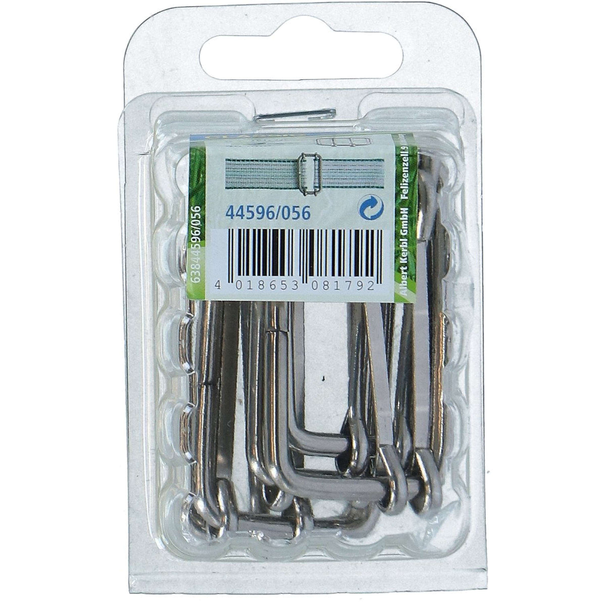 Agradi Power Agrafe de Raccordement Ruban Acier Inoxydable 10 Pièces