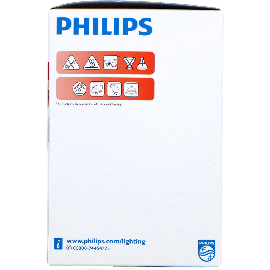 Philips Ampoule Chauffante 250W Rouge